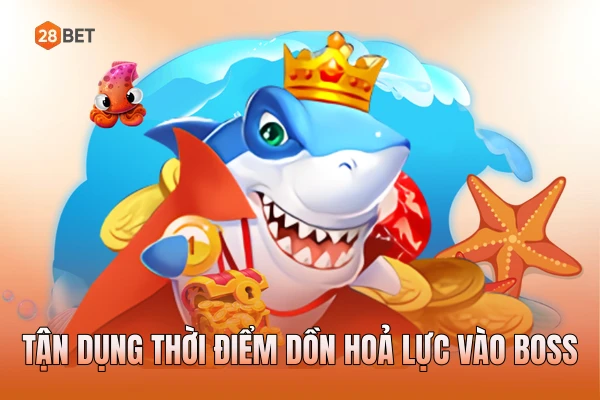 Tận dụng thời điểm dồn hoả lực vào boss